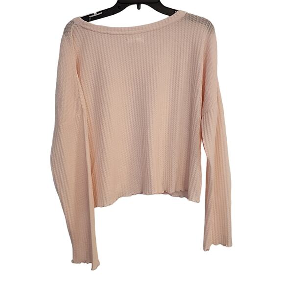 LC Lauren Conrad l'amour Waffle Knit Sleep Lounge Top, NWT, XXL - Picture 7 of 7